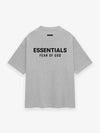 FEAR OF GOD ESSENTIALS LOGO JERSERY CREWNECK TEE