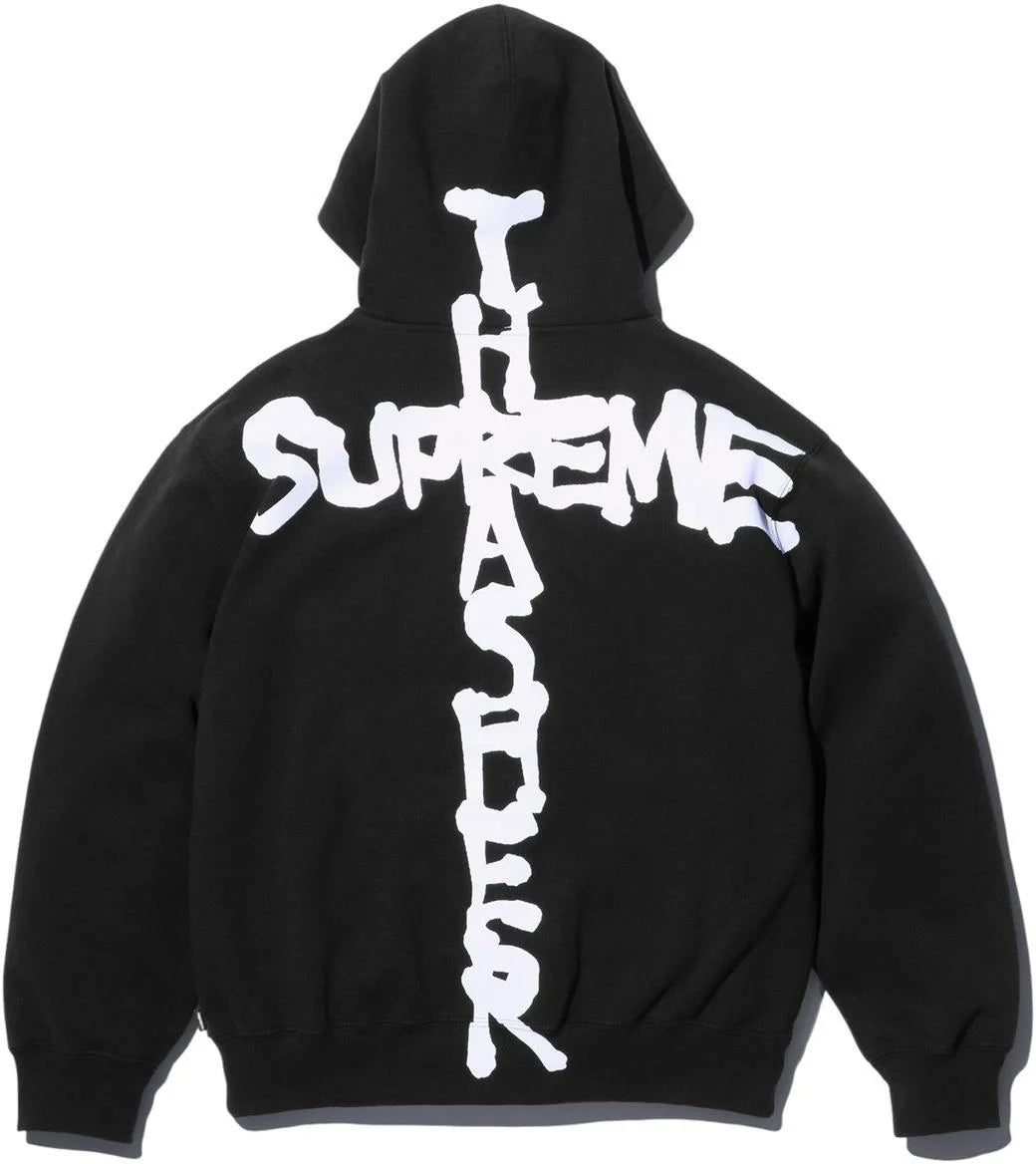 SUPREME 24FW THRASHER  ZIP HOODED SWEATSHIRT