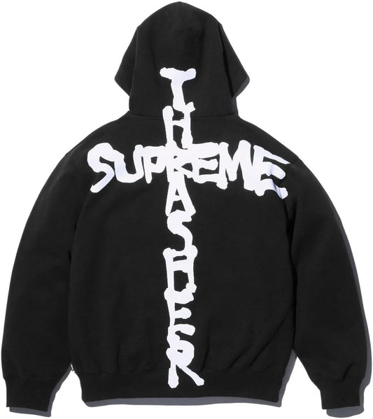 SUPREME 24FW THRASHER  ZIP HOODED SWEATSHIRT