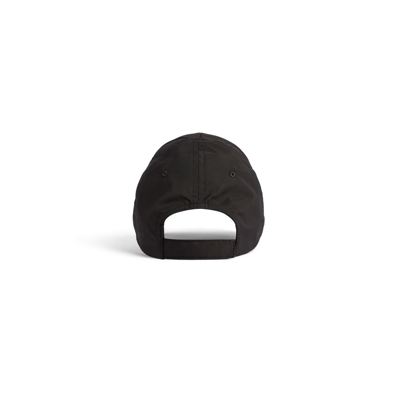 BALENCIAGA ACTIVEWEAR CAP IN BLACK ( SIZE SMALL )