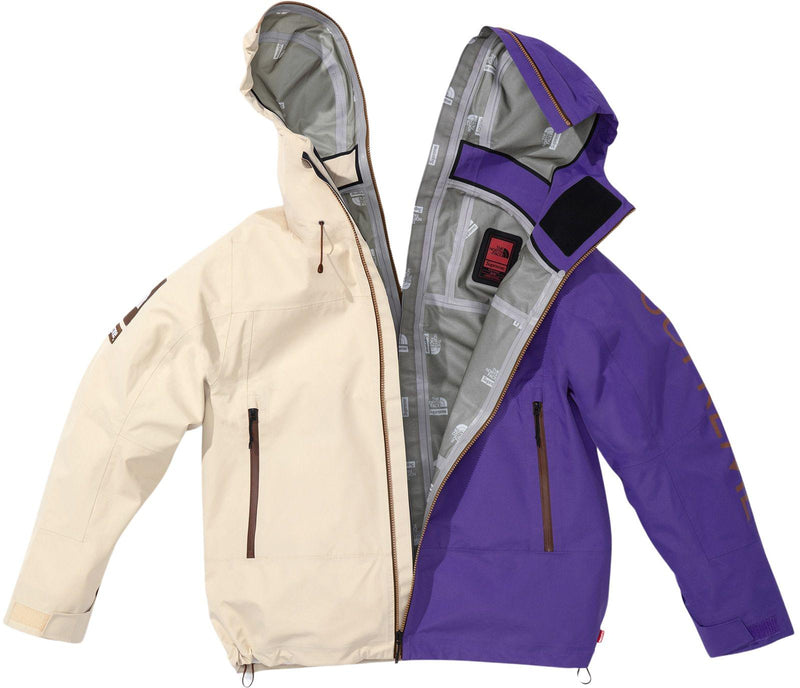 SUPREME 24SS X TNF THE NORTH FACE SPLIT TAPED SEAM SHELL JACKET