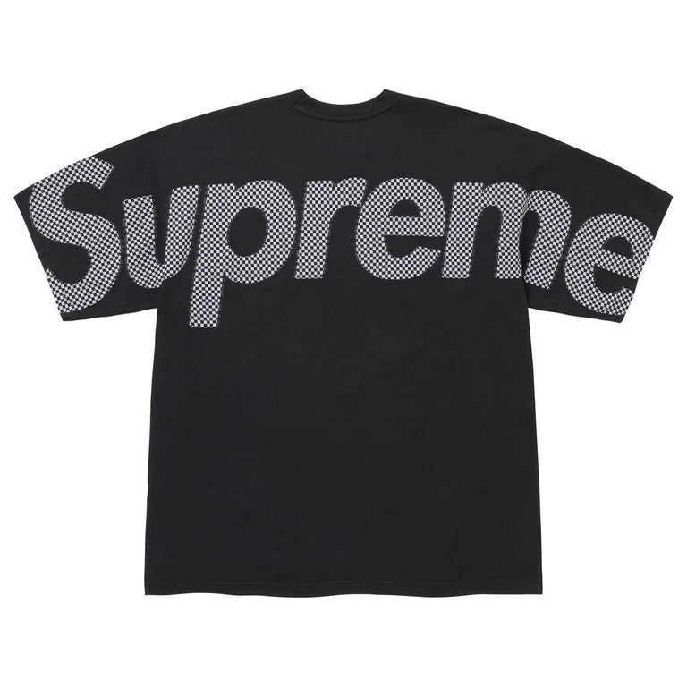 SUPREME WEEK 6 CHECKERBOARD INTARSIA S/S TOP