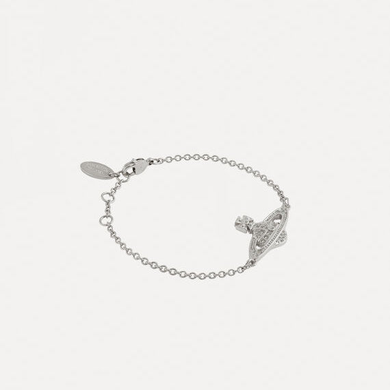 VIVIENNE WESTWOOD MINI BAS RELIEF CHAIN BREACELET(134978)