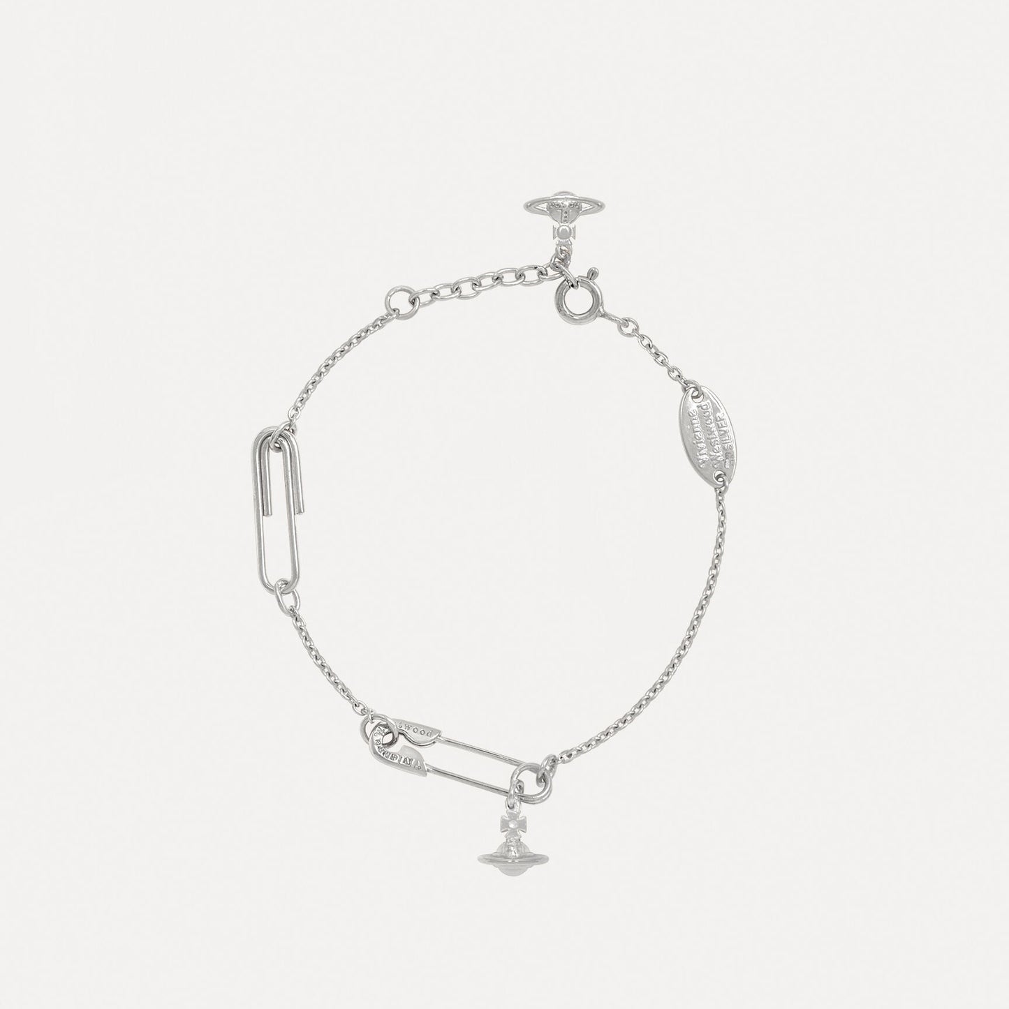 VIVIENNE WESTWOOD SAFETY PIN BRACELET(973522)