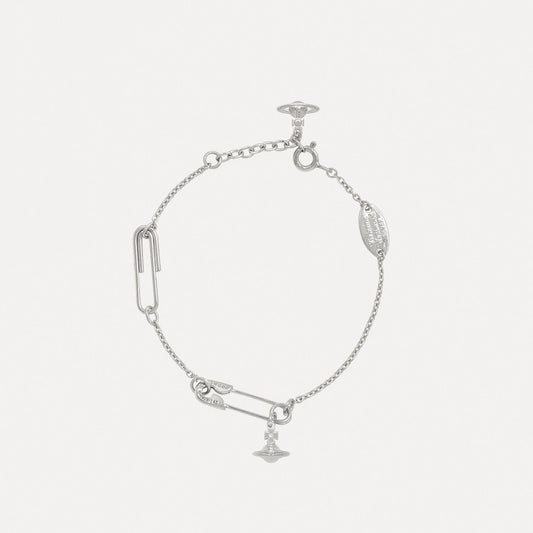 VIVIENNE WESTWOOD SAFETY PIN BRACELET(973522)