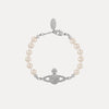 VIVIENNE WESTWOOD MINI BAS RELIEF PEARL BRACELET