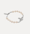 VIVIENNE WESTWOOD MINI BAS RELIEF PEARL BRACELET