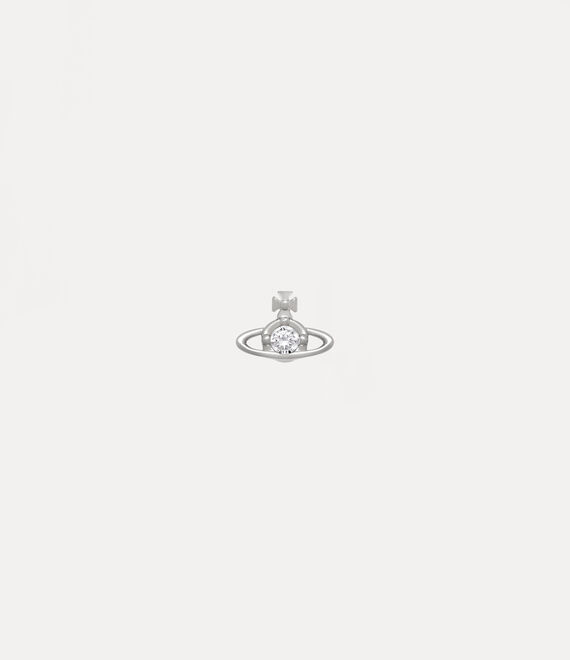 VIVIENNE WESTWOOD NANO SOLITAIRE SINGLE STUD EARRING