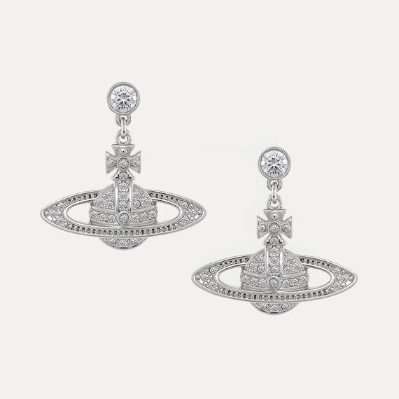 VIVIENNE WESTWOOD MINI BAS RELIEF DROP EARRINGS(62020025-02P116)*31