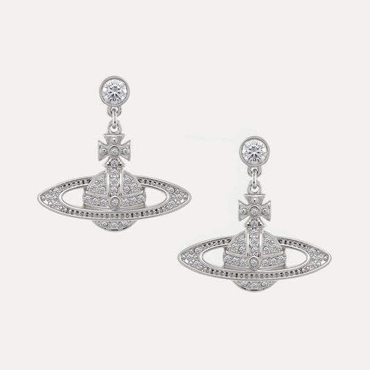 VIVIENNE WESTWOOD MINI BAS RELIEF DROP EARRINGS(62020025-02P116)