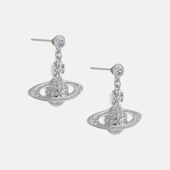 VIVIENNE WESTWOOD MINI BAS RELIEF DROP EARRINGS(62020025-02P116)*31