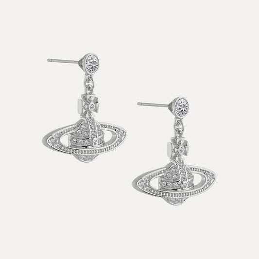 VIVIENNE WESTWOOD MINI BAS RELIEF DROP EARRINGS(62020025-02P116)