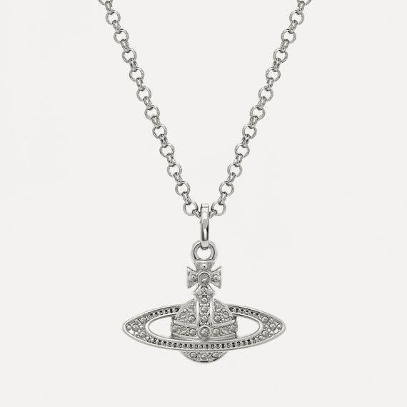 VIVIENNE WESTWOOD MINI BAS RELIEF PENDANT NECKLACE(135043)