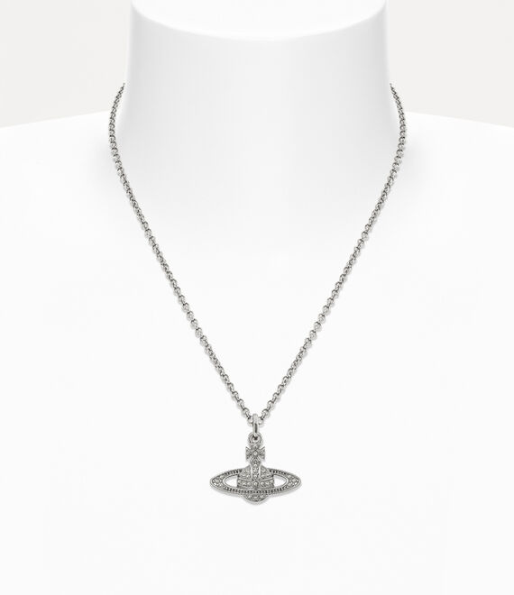 VIVIENNE WESTWOOD MINI BAS RELIEF PENDANT NECKLACE(135043)
