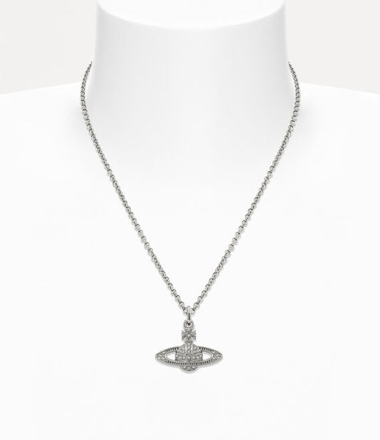 VIVIENNE WESTWOOD MINI BAS RELIEF PENDANT NECKLACE(135043)