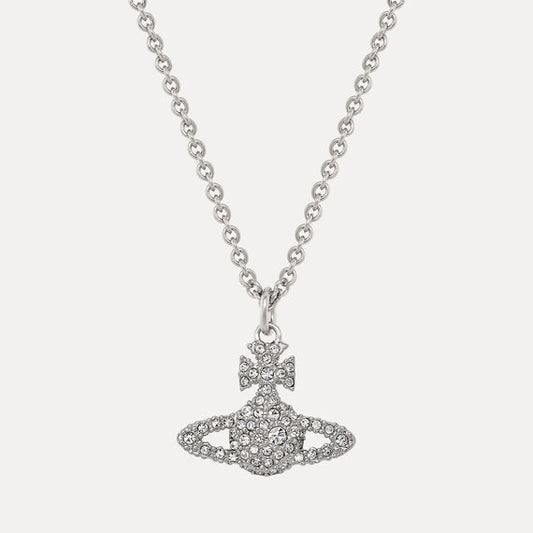 VIVIENNE WESTWOOD GRACE BAS RELIEF PENDANT NECKLACE(135395)