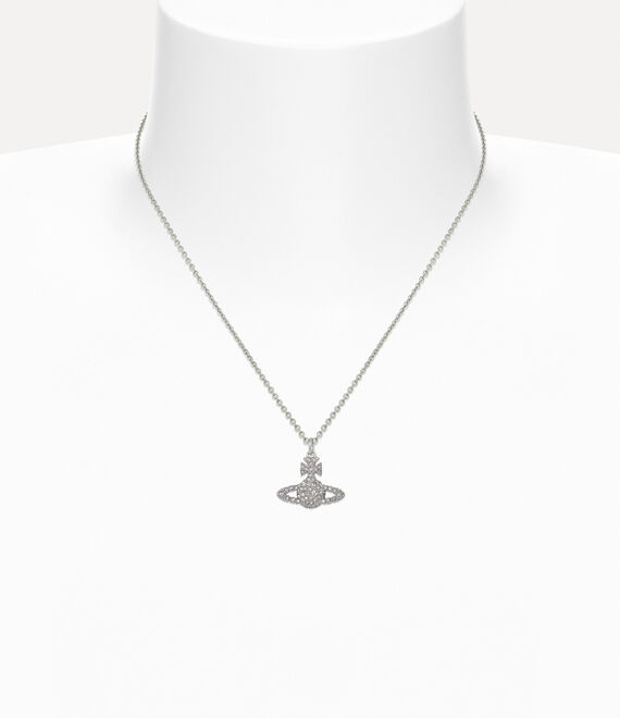 VIVIENNE WESTWOOD GRACE BAS RELIEF PENDANT NECKLACE(135395)