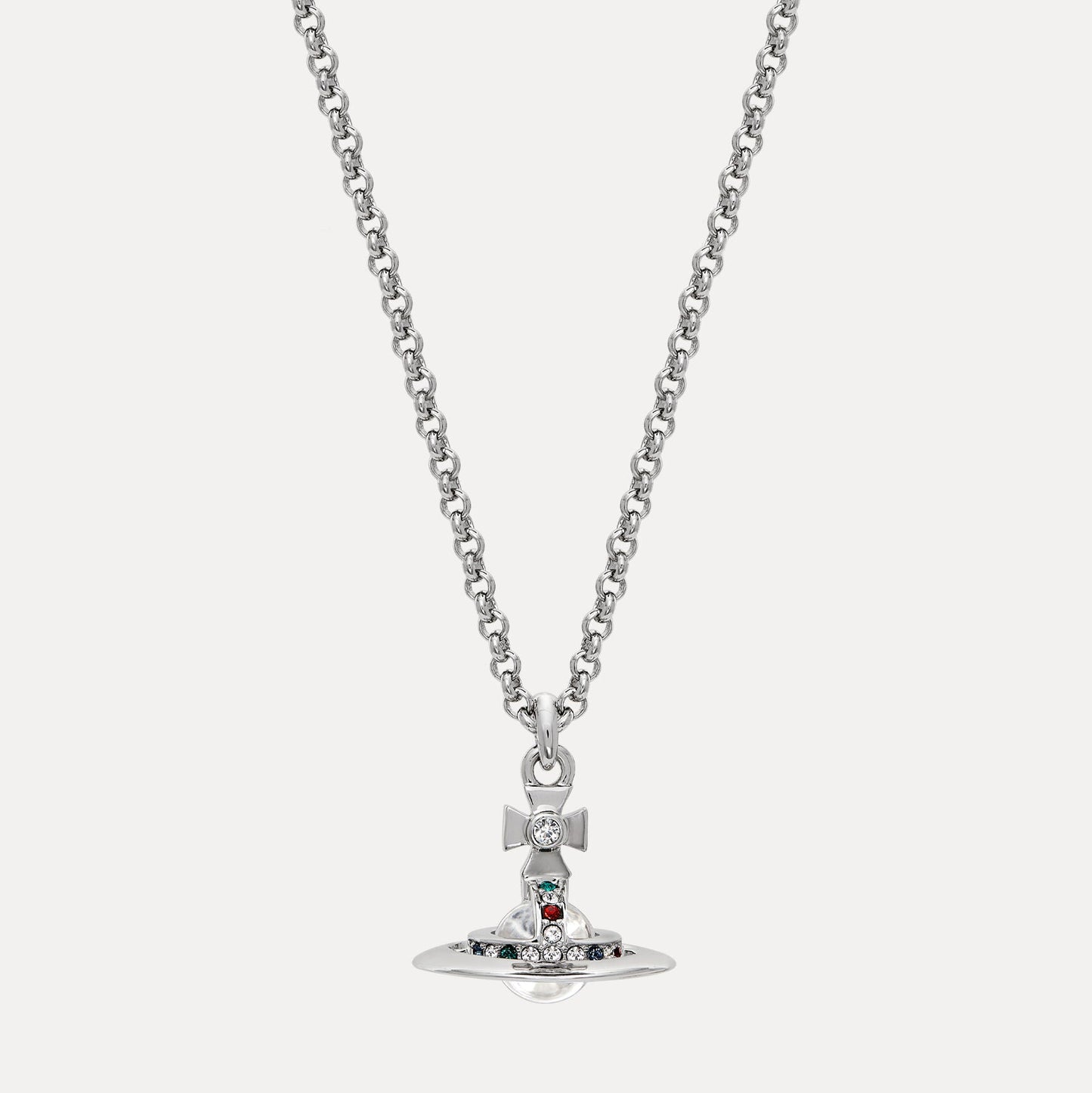 VIVIENNE WESTWOOD NEW PETITE ORB PENDANT NECKLACE(63020098-02P019)-SMALL