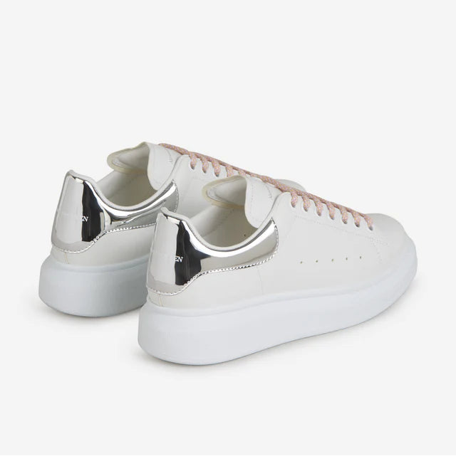 ALEXANDER MCQUEEN SNEAKER WHT/SILVER(WIEE4)