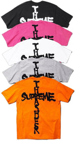 SUPREME 24FW THRASHER CROSS TEE