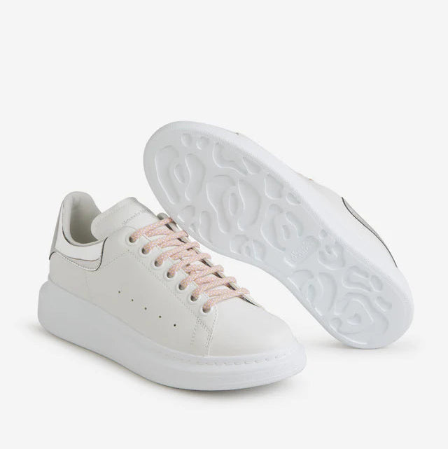 ALEXANDER MCQUEEN SNEAKER WHT/SILVER(WIEE4)