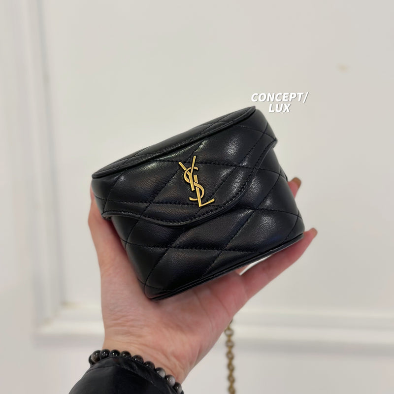 [PRE-ORDER] YSL JUNE MICRO BOX IN QUILTED LAMBSKIN
