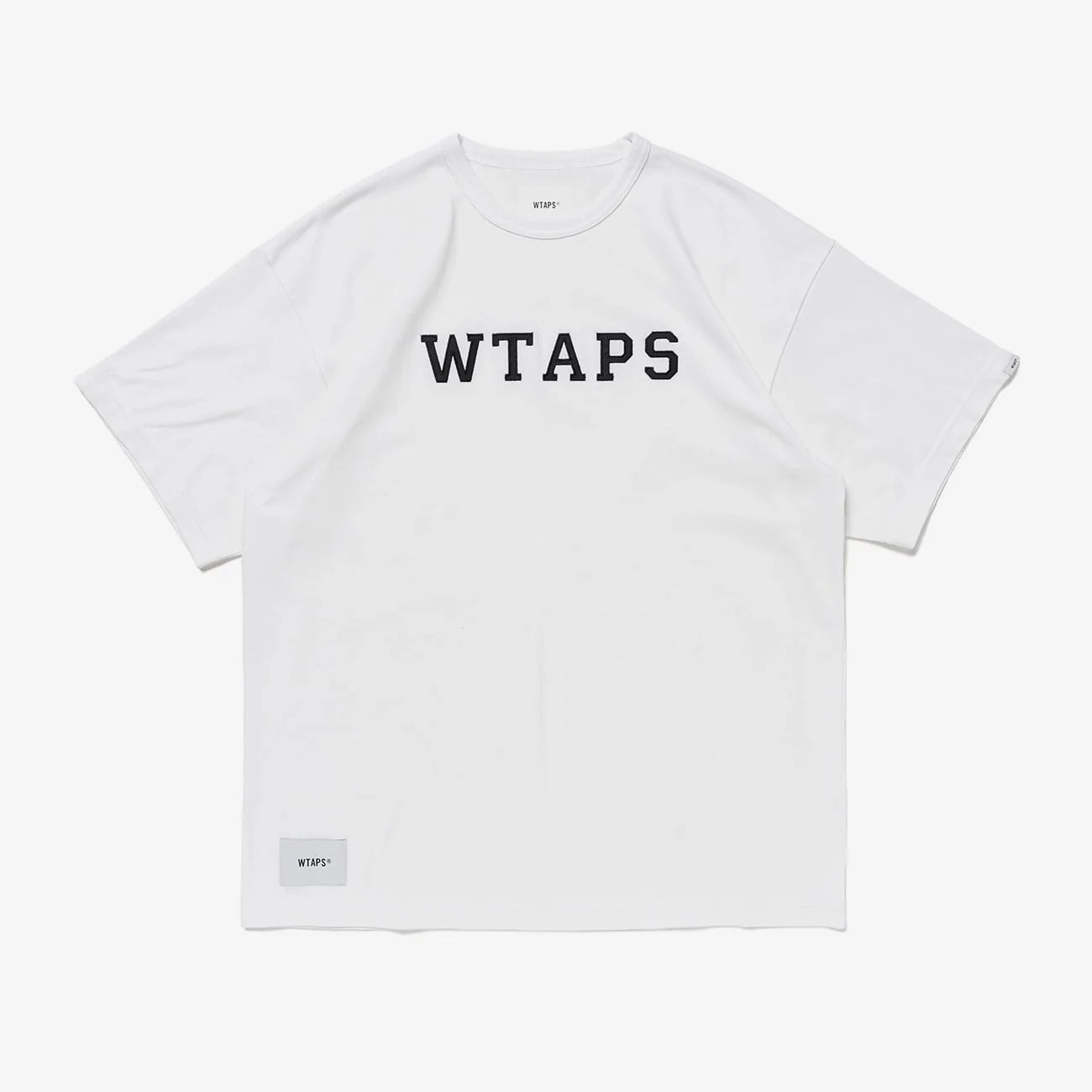 WTAPS 24SS ACADEMY 白 M 241ATDT-CSM21 WTAPS 24SS ACADEMY / SS / COTTON. COLLEGE TEE [241ATDT-CSM21