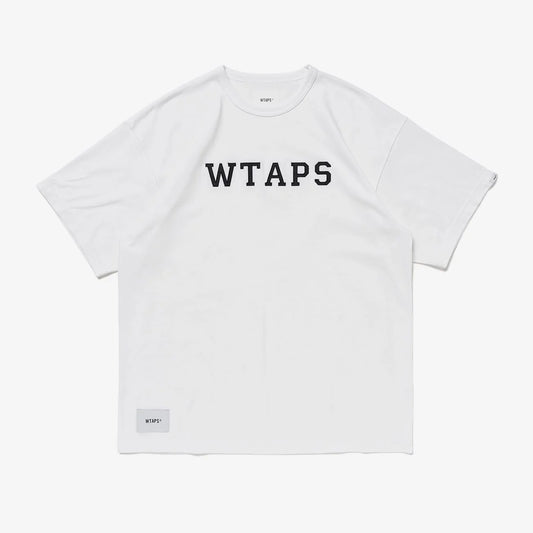 WTAPS 24SS ACADEMY / SS / COTTON. COLLEGE TEE [241ATDT-CSM21]