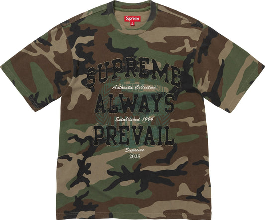 [PREORDER] SUPREME 25FW ALWAYS PREVAIL S/S TOP