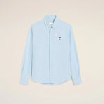 AMI PARIS SKY BLUE BOTTON DOWN AMI DE COEUR SHIRT