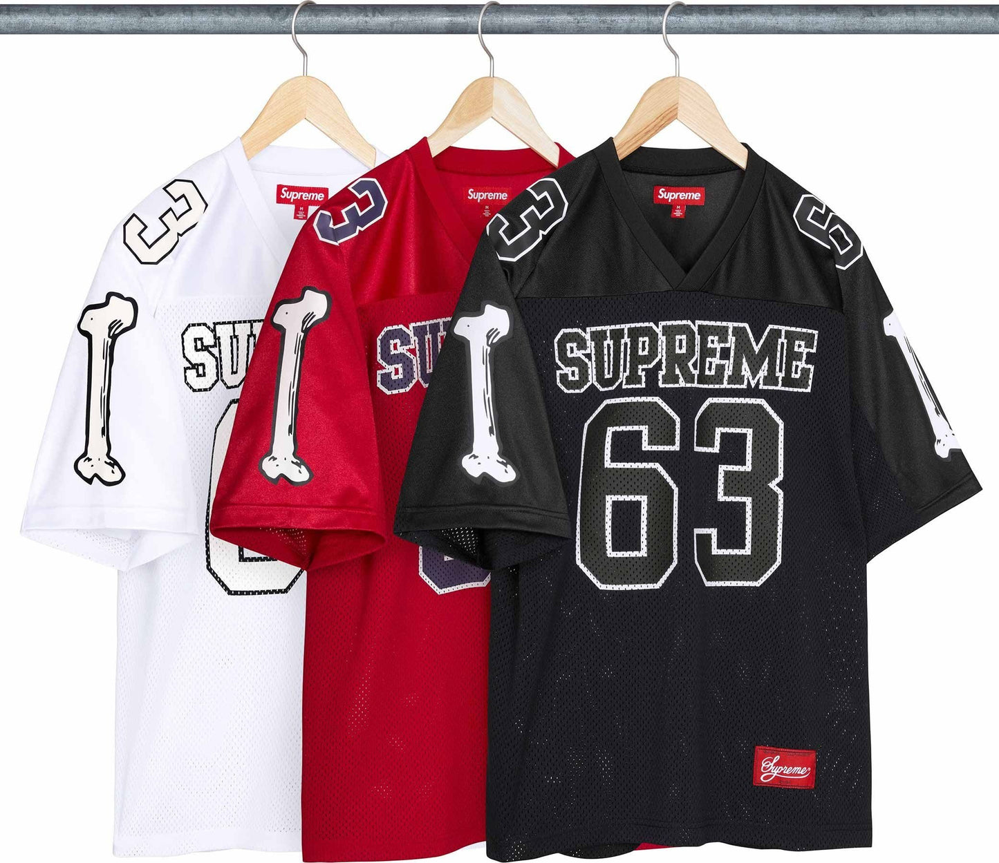 [PREORDER] SUPREME 25FW BONES FOOTBALL JERSEY