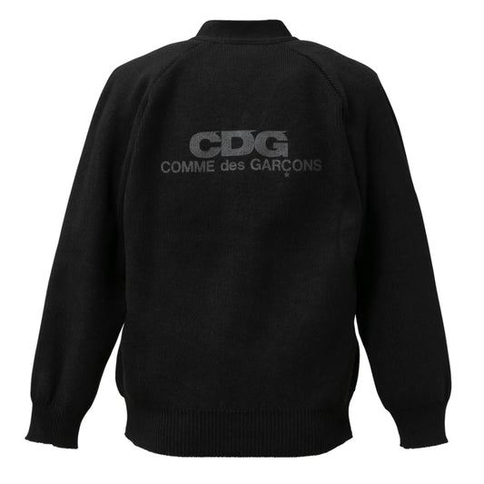 COMME DES GARCONS CDG V-NECK SCHOOL CARDIGAN