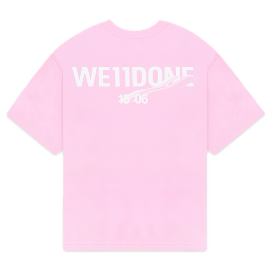 WE11DONE WAVE LOGO TEE