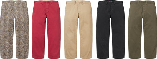 [PREORDER] SUPREME 25FW CHINO PANT