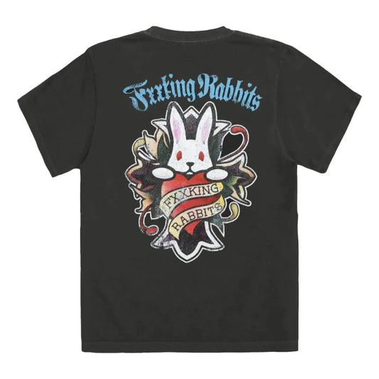 FR2 CROSS RABBITS TATTOOS TEE FRC3858
