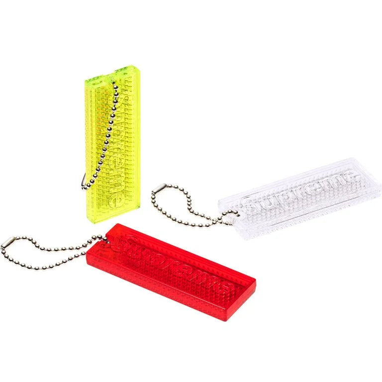 SUPREME WEEK 6 REFLECTIVE KEYCHAIN