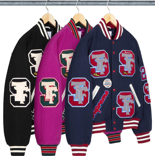 [PREORDER] SUPREME 25FW DRILL TEAM VARSITY JACKET