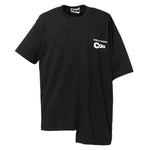 COMME DES GARCONS CDG ASYMMETRIC SPLIT TEE
