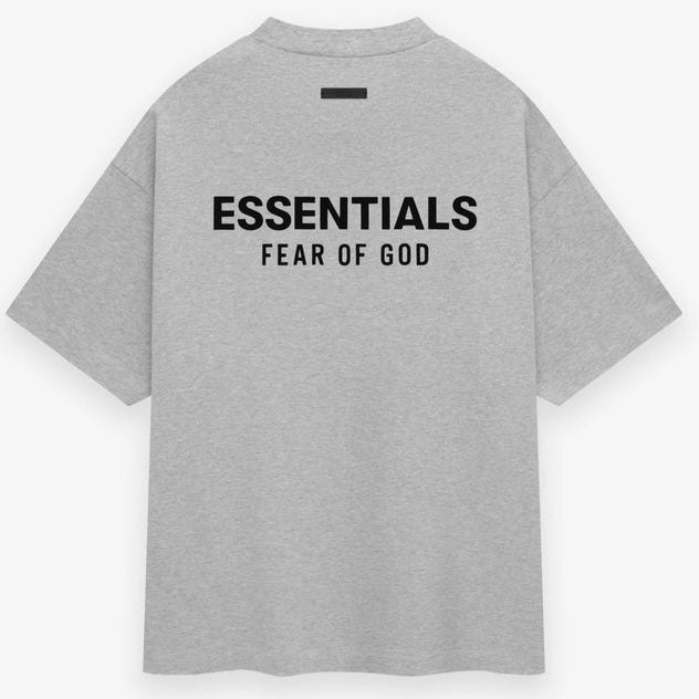 FEAR OF GOD ESSENTIALS LOGO JERSERY CREWNECK TEE