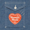 HUMAN MADE 24FW CHAMBRAY WORK SHIRT (HM28SH004)