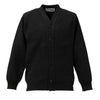 COMME DES GARCONS CDG CDG PATCH V-NECK SCHOOL CARDIGAN