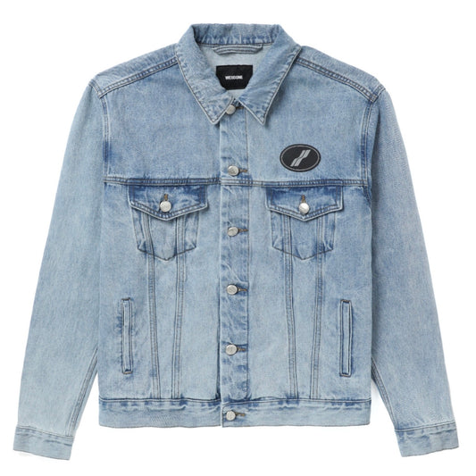 WE11DONE OVERSIZE DENIM JACKET BLUE