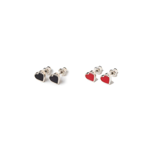 HUMAN MADE HEART SILVER EARRING (HM27GD065)