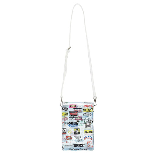 FR2 23FW RABBIT LOGOS CLEAR POUCH
