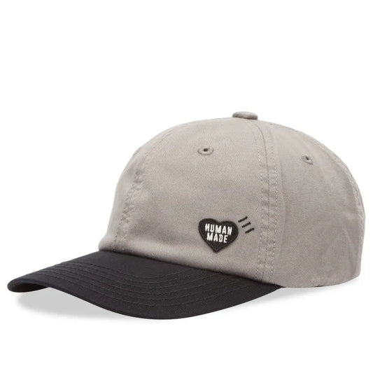 HUMAN MADE 25FW 2-TONE HEART 6 PANEL CAP (HM30GD069)