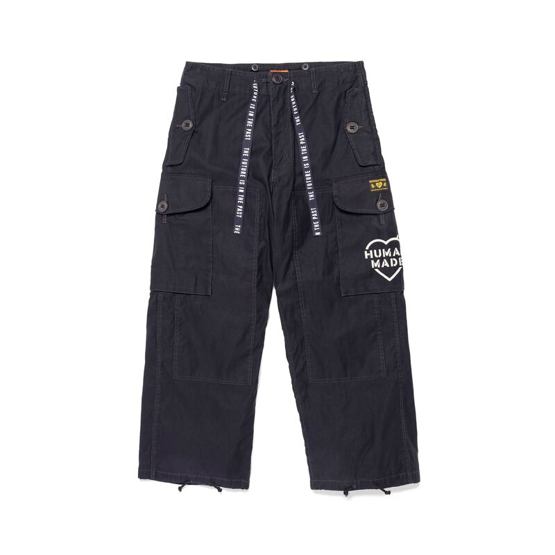 HUMAN MADE AIR FORCE PANTS (HM30PT007)-NAVY