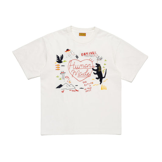 HUMAN MADE EMBROIDERED TEE (HM31CS002)