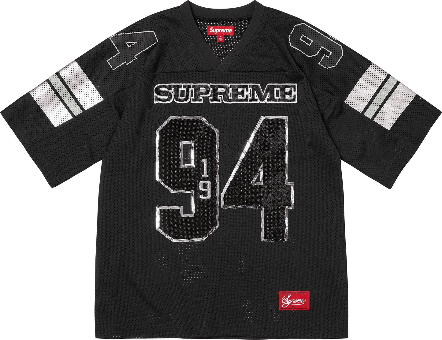 SUPREME 25FW SEQUIN FOOTBALL JERSEY