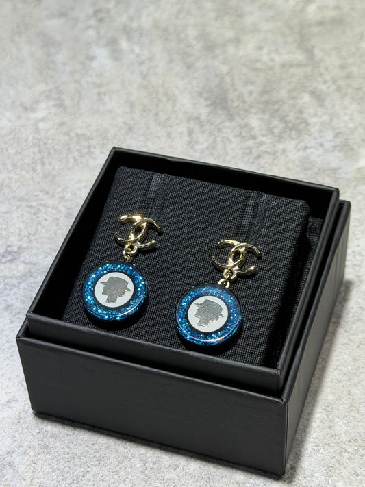 CHANEL DANDLE EARRINGS