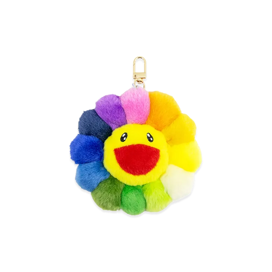 村上隆-TAKASHI MURAKAMI FLOWER PLUSH MASCOT KEYCHAIN